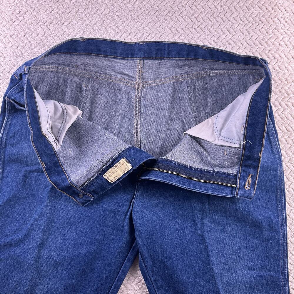 Vintage‎ Wrangler Jeans Men’s 42x32 Made In USA 100% Cotton Western Cowboy Work - Picture 5 of 16